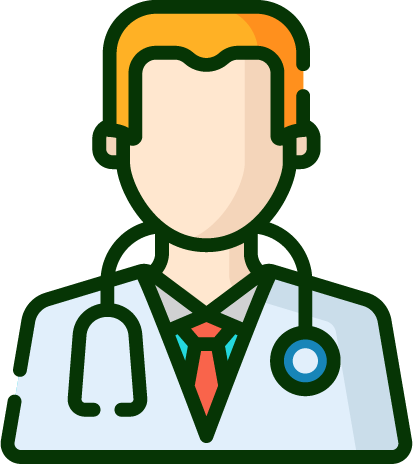 Male Physician Doctor with a Stethoscope